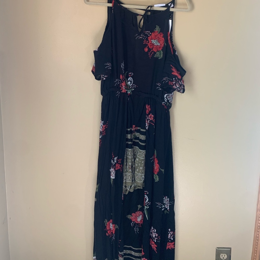 Floral Romper with skirt around it